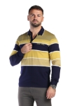 Tricou bleumarin cu vernil 1916-2 F1