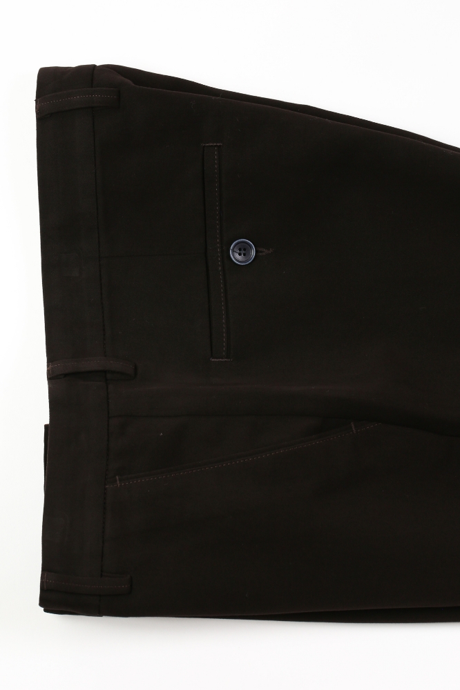 Pantaloni maro inchis spre negru R910-5 F3