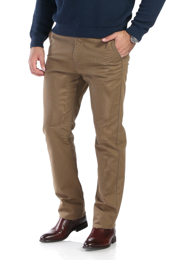 Pantaloni maro deschis R913-4 F1