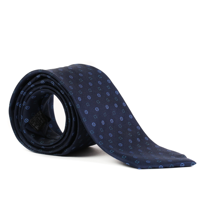 Cravata bleumarin cu model F1
