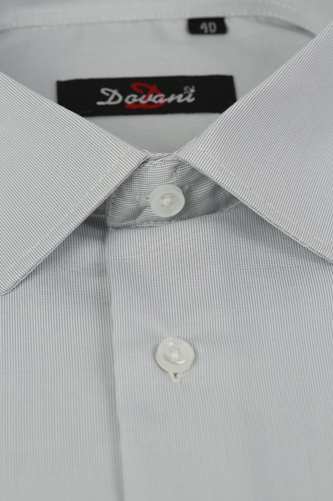 Camasa clasica gri 0057-5751 F2