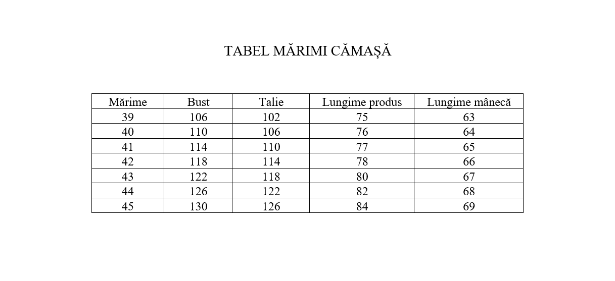 Size Guide