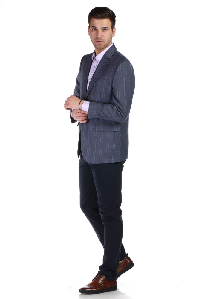 Sacou in carouri D19653-5 F2