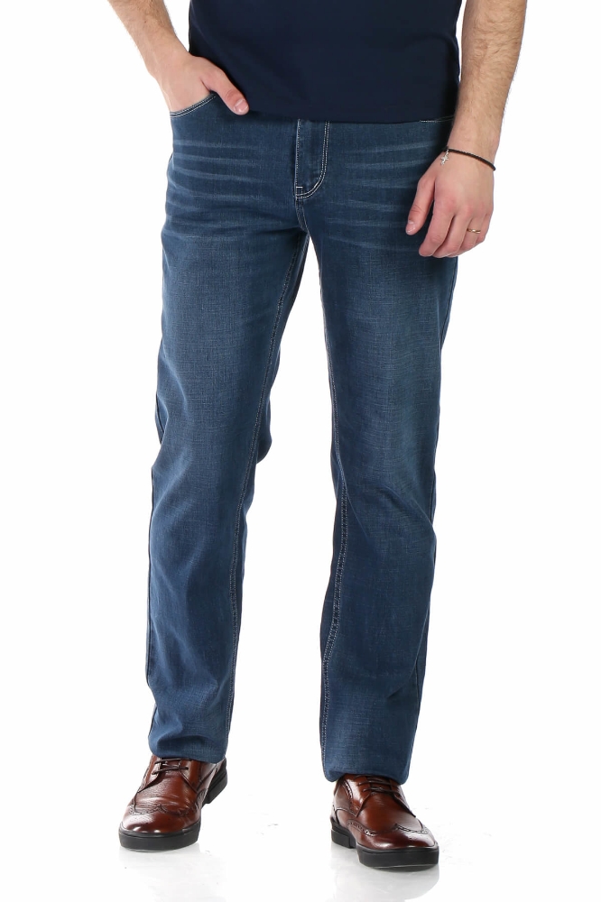 Pantaloni blug albastri R936-1 F1