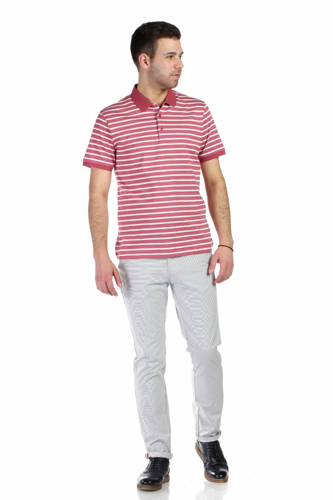Pantaloni albi S946 F2