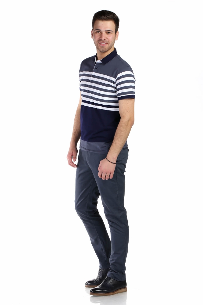 Pantaloni albastri S934-11 F2