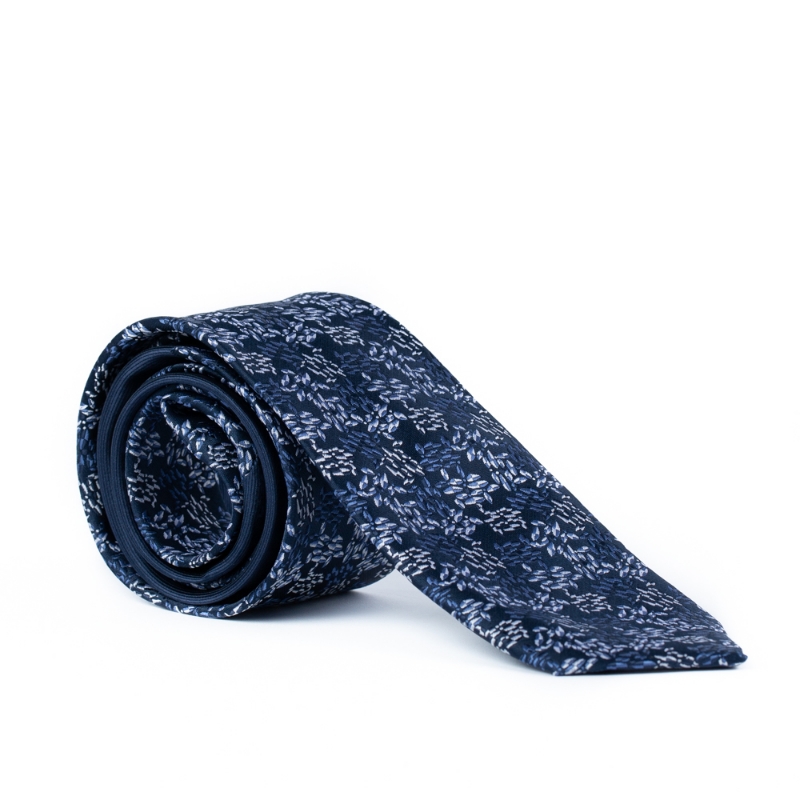 Imagine Cravata bleumarin cu model 5