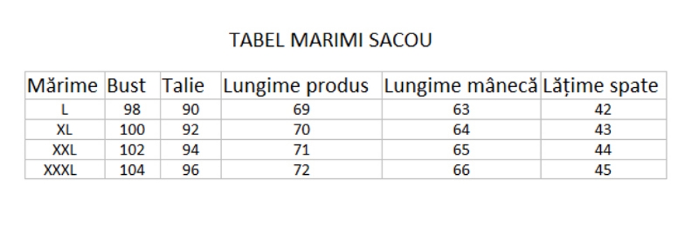Imagine Sacou albastru H428-8