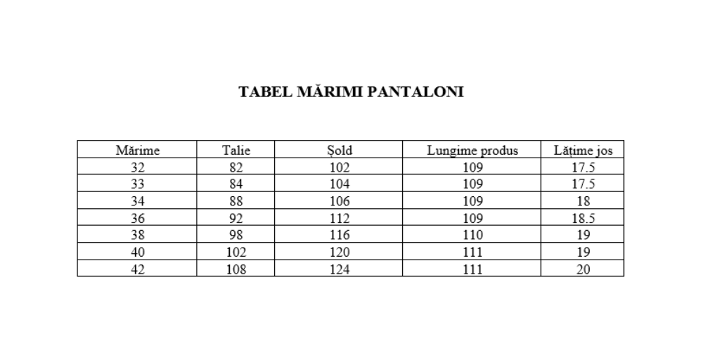Imagine Pantaloni bleumarin S214-16