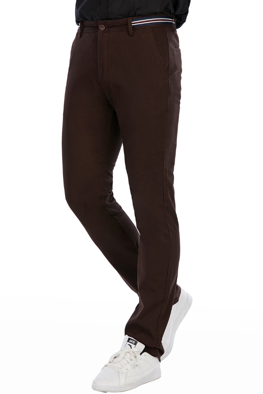 Imagine Pantaloni maro inchis R213-11