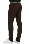 Imagine Pantaloni maro inchis R213-11