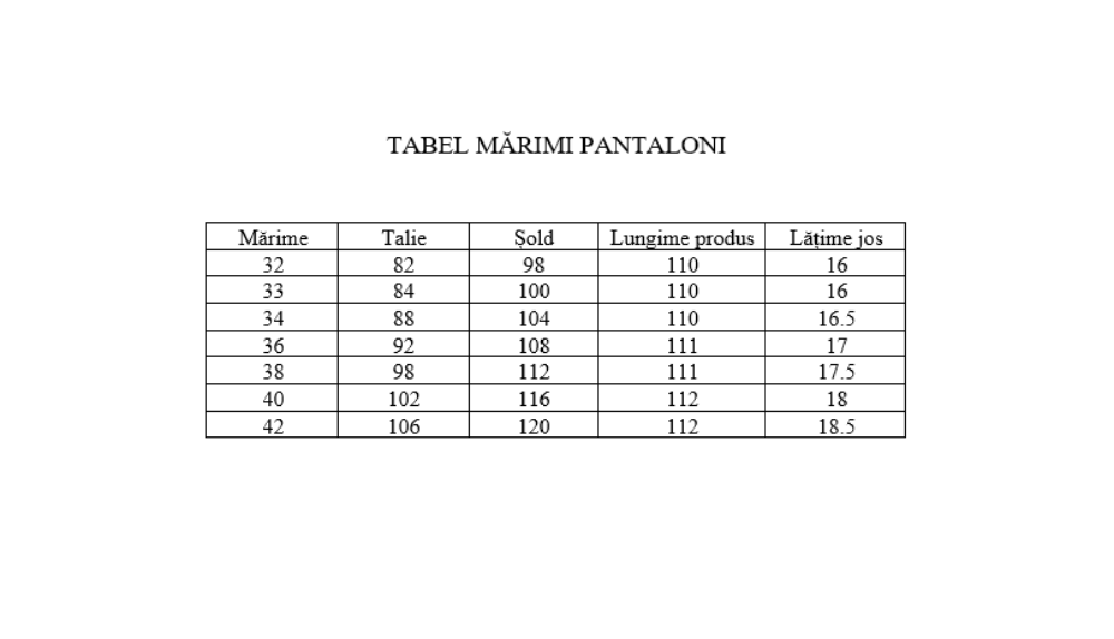 Imagine Pantaloni albastri S221-912