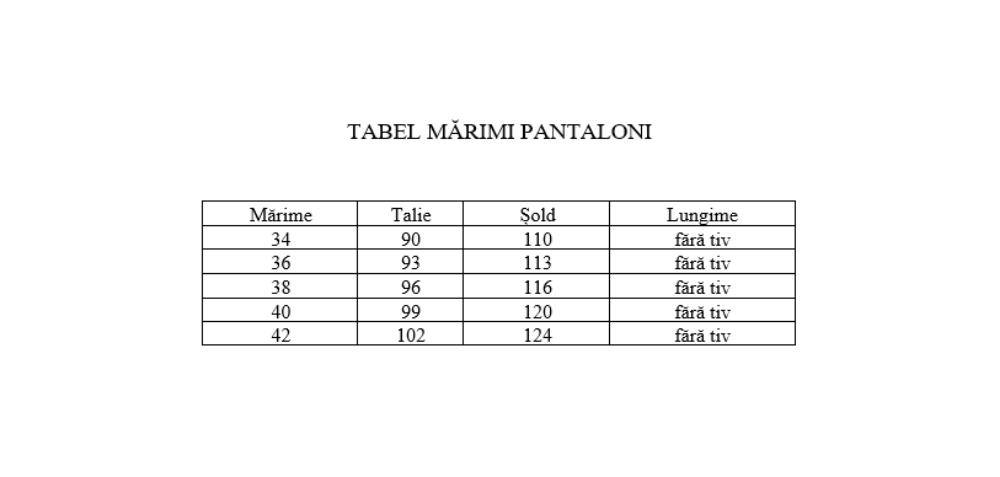 Imagine Pantaloni negri A20361-H21