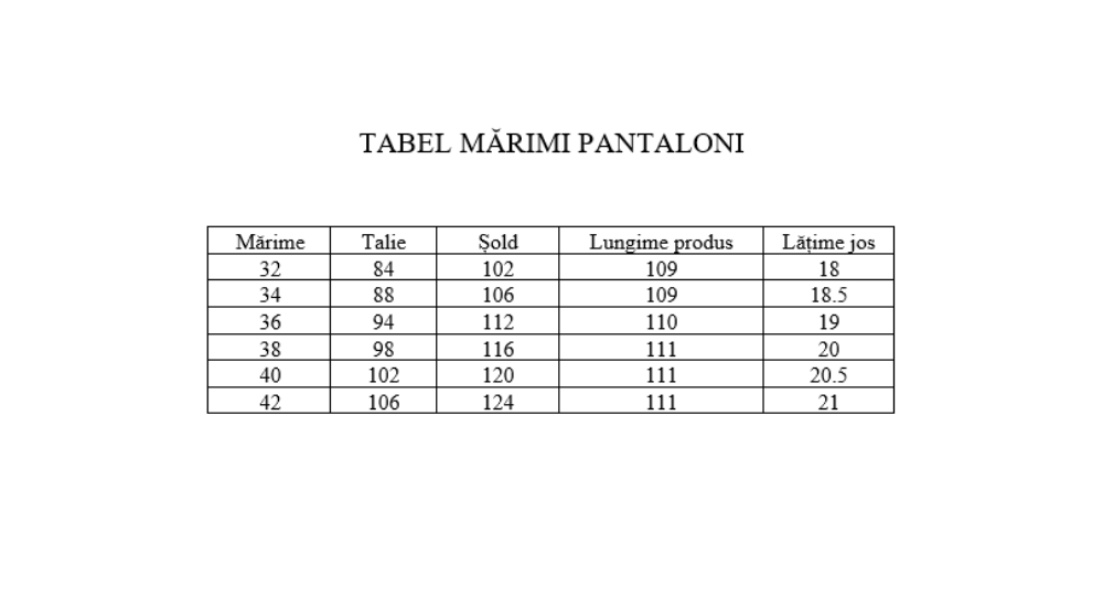Imagine Pantaloni bleumarin R232-9