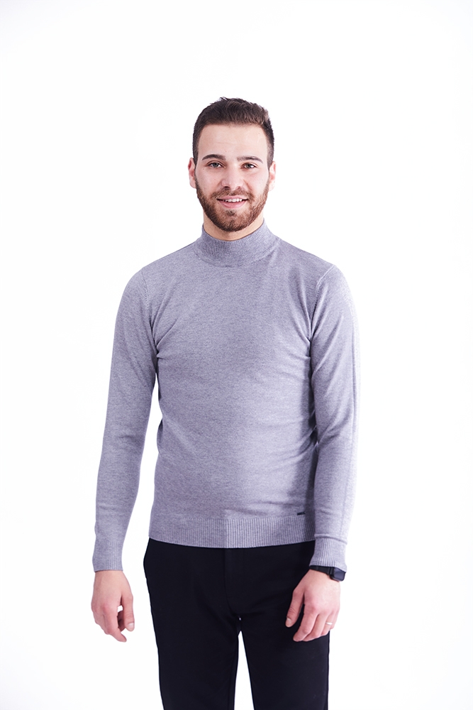 Imagine Pulover gri deschis 870-3
