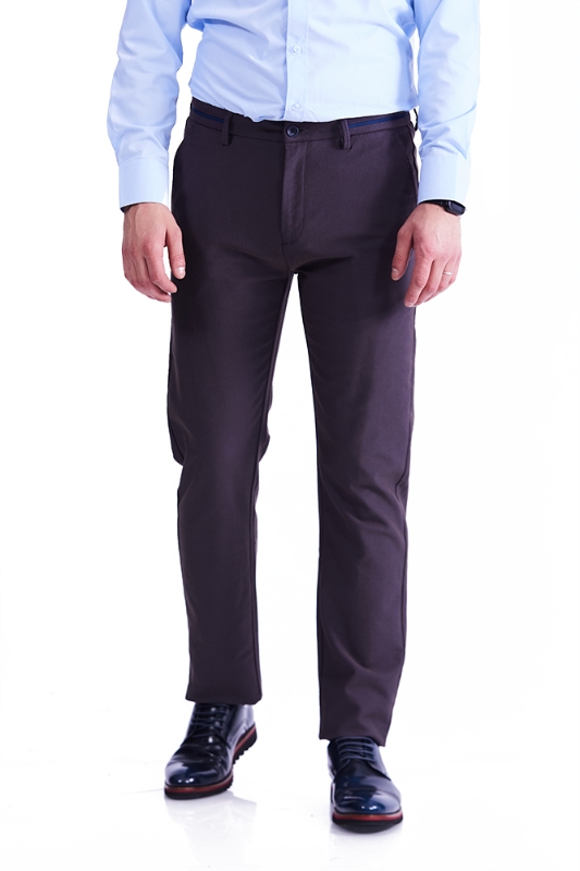 Imagine Pantaloni regular gri cameleon R241-4