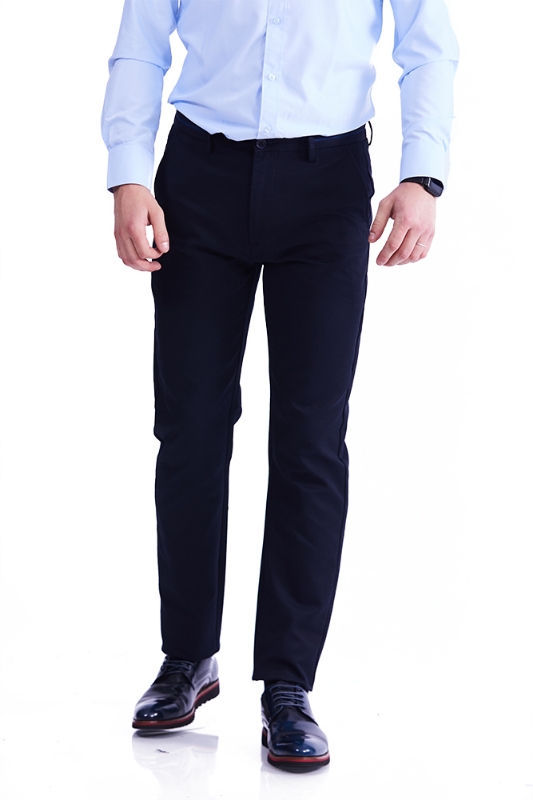 Imagine Pantaloni regular bleumarin R244-40