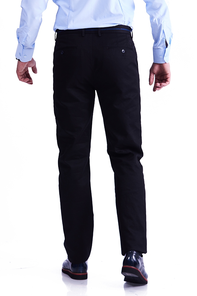 Imagine Pantaloni regular negri R244