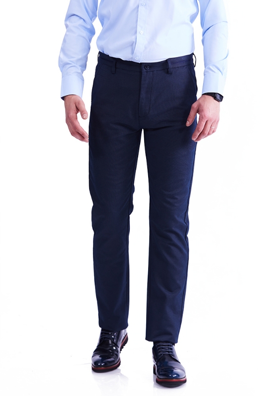 Imagine Pantaloni regular bleumarin R249-8