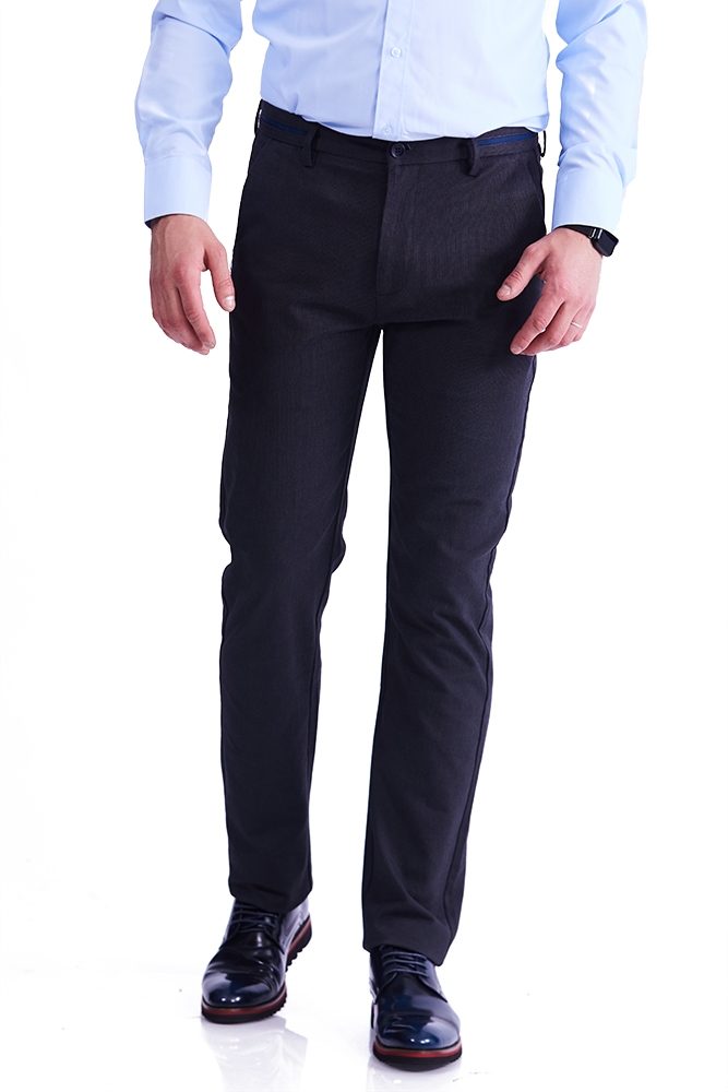 Imagine Pantaloni regular gri deschis R249-9