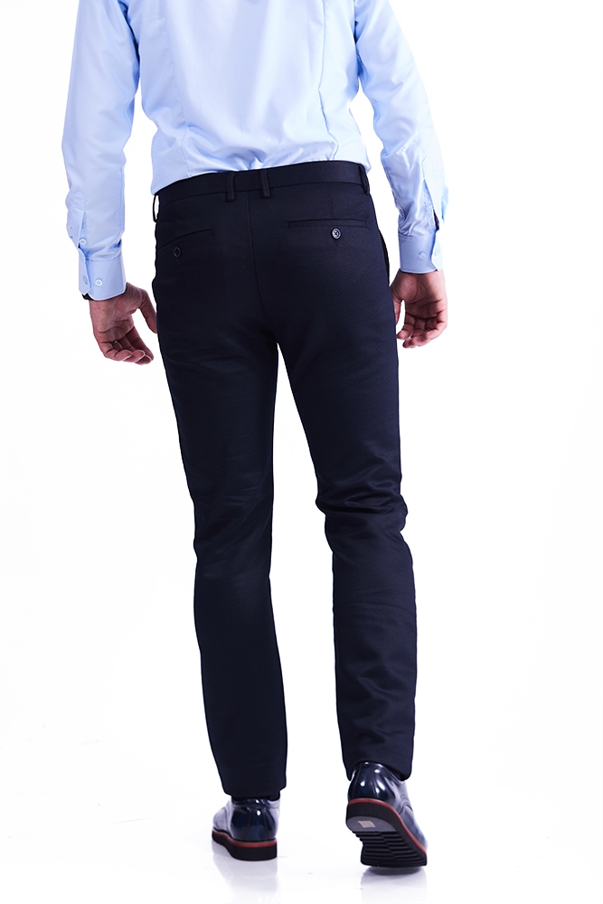 Imagine Pantaloni slim bleumarin S246-6