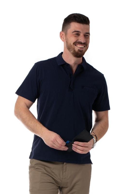 Imagine Tricou navy A6103