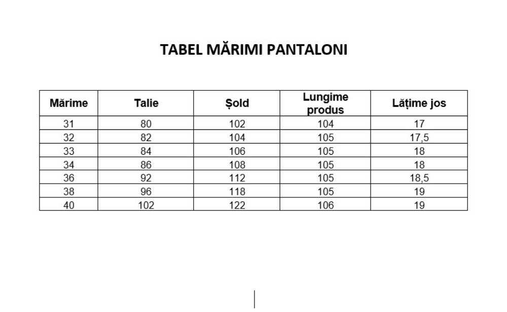 Imagine Pantaloni albastri GT808-14