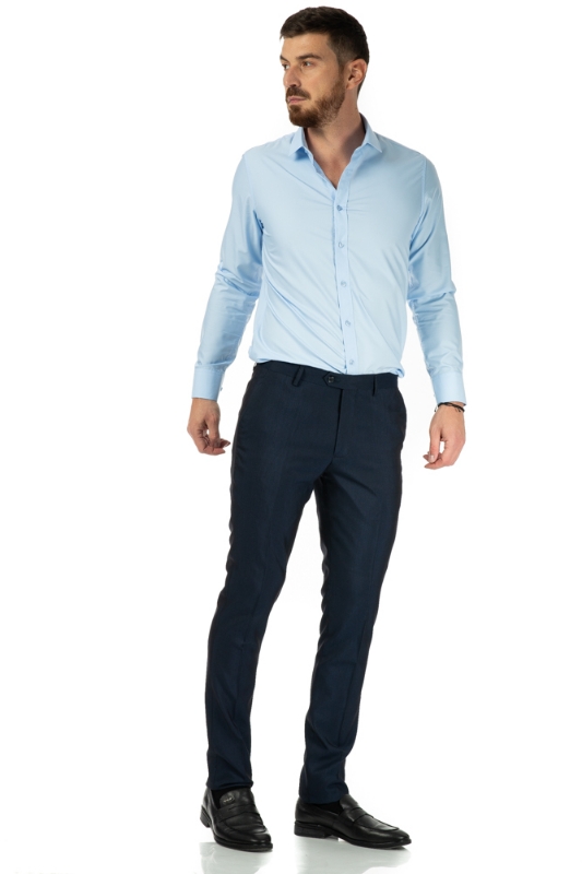 Imagine Pantaloni slim navy C09135