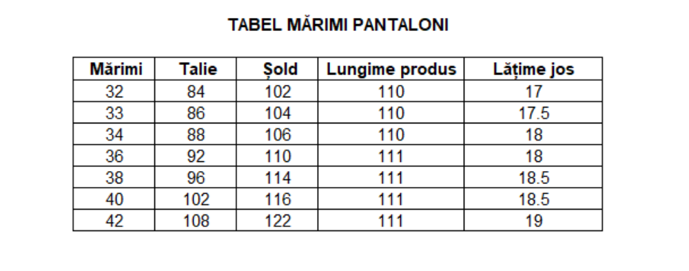 Imagine Pantaloni slim bleumarin S286-9