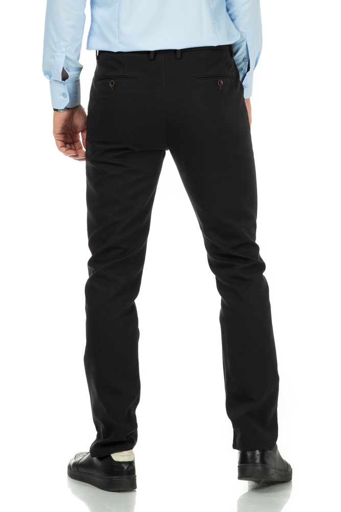 Imagine Pantaloni regulari negri R251-10