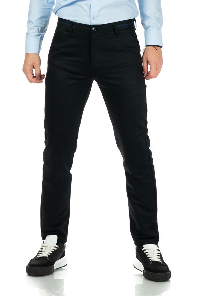 Imagine Pantaloni regulari bleumarin R253-40