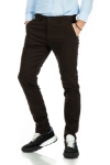 Imagine Pantaloni slim maro inchis S284-11