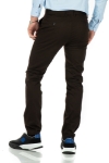 Imagine Pantaloni slim maro inchis S284-11