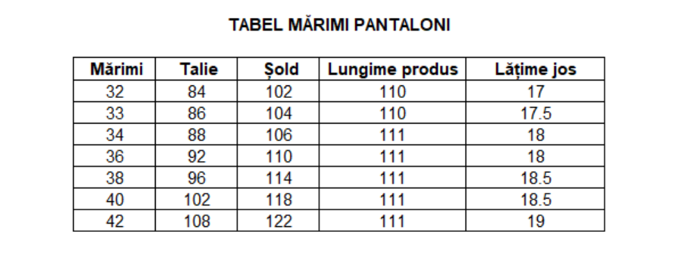 Imagine Pantaloni slim maro inchis S284-11