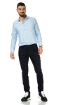 Imagine Pantaloni slim bleumarin S284-13
