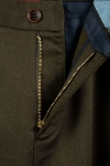 Imagine Pantaloni slim maro inchis S252-16