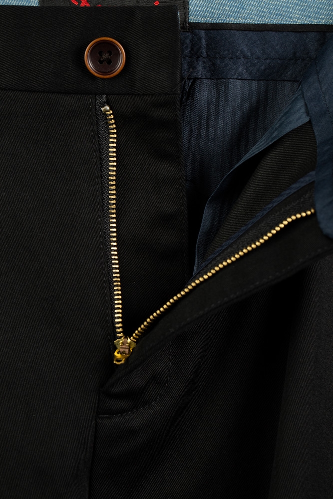 Imagine Pantaloni slim negri S256