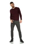 Imagine Pantaloni slim gri S295-7