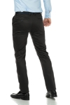 Imagine Pantaloni regulari gri inchis R294-1