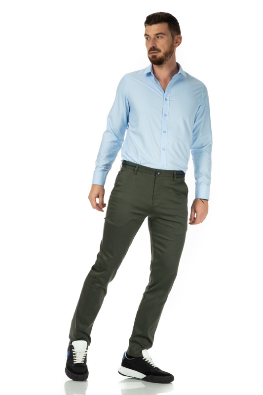Imagine Pantaloni regulari kaki R280-10