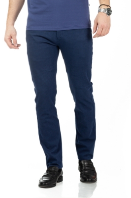 Imagine Pantaloni regular albastri R312-2