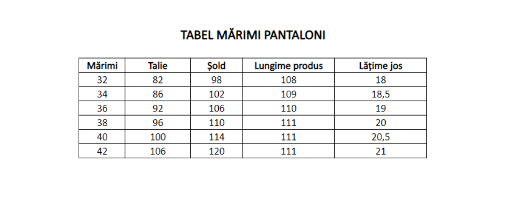 Imagine Pantaloni regular albastri R312-2