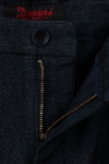 Imagine Pantaloni regular albastru inchis R303-2