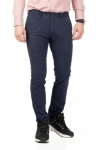 Imagine Pantaloni slim albastru indigo S305-4