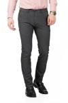 Imagine Pantaloni slim negri S311-1