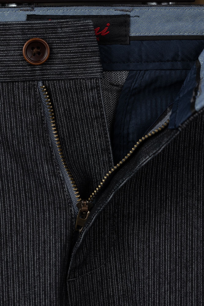 Imagine Pantaloni slim negri S311-1