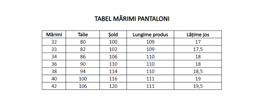 Imagine Pantaloni slim negri S311-1