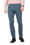 Imagine Pantaloni slim albastri S315-8