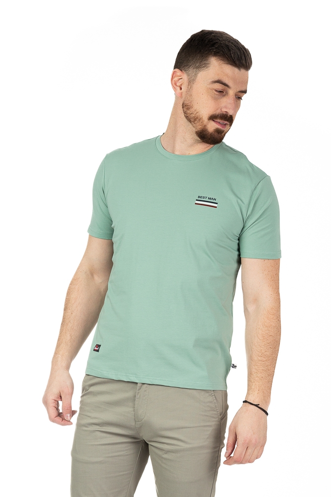 Imagine Tricou verde deschis 1118-3