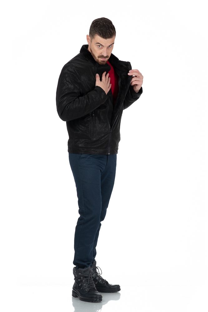 Imagine Geaca neagra 6372-1